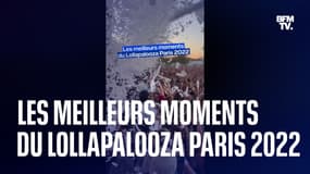 Les meilleurs moments du Lollapalooza Paris 2022