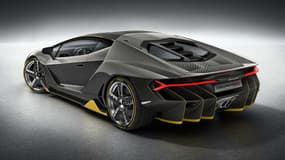 Lamborghini a dévoilé cette version de 770ch pour célébrer son centième anniversaire.