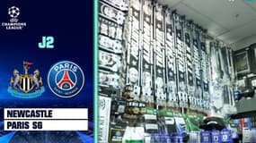 Newcastle - PSG : La visite de la boutique des Magpies par Fabrice Hawkins