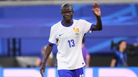 Le milieu français N'Golo Kanté contre les Pays-Bas lors de l'Euro, le 21 juin 2024