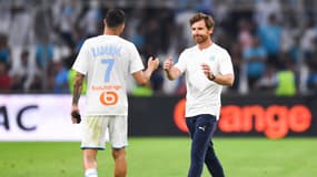Nemanja Radonjic et André Villas-Boas, le 4 août 2019