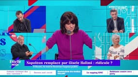 Sophie, auditrice RMC ne comprend pas le remplacement de la statut de Napoléon par celle de Gisèle Halimi à Rouen. "Il faut arrêter de remplacer et de brader notre Histoire !" 
