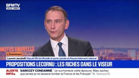 Propositions de Sébastien Lecornu: "Je crois franchement que l'aide sociale peut être une bonne dépense", lance Laurent Jacobelli, député RN de Moselle