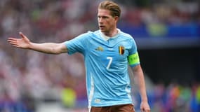 Kevin De Bruyne avec la Belgique le 26 juin 2024