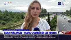 Début des vacances: le trafic chargé sur les routes