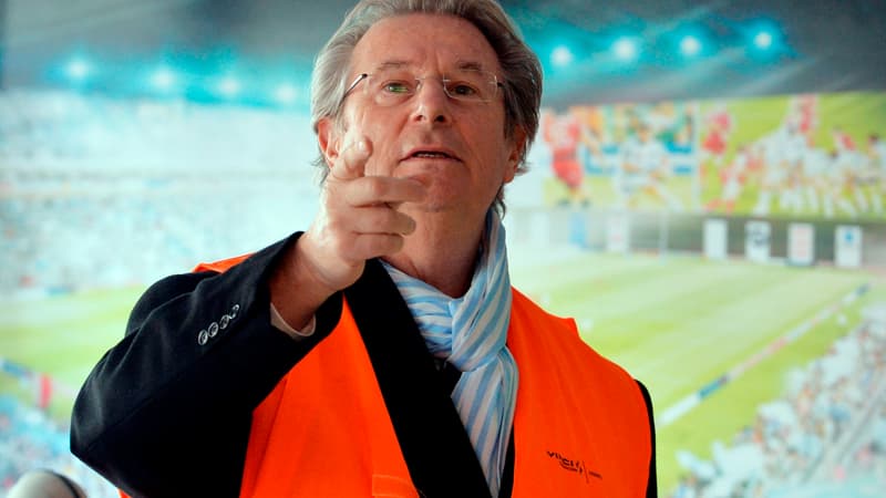 Jacky Lorenzetti, président du Racing Métro