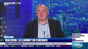Le débat  : Macron, le carnet de chèques par Jean-Marc Daniel et Nicolas Doze - 22/09