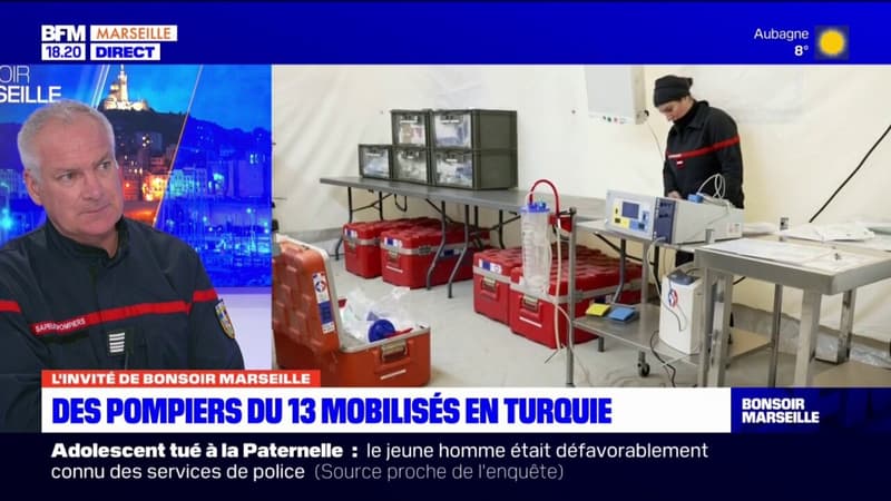 Bouches-du-Rhône: le point sur le déploiement des pompiers en Turquie