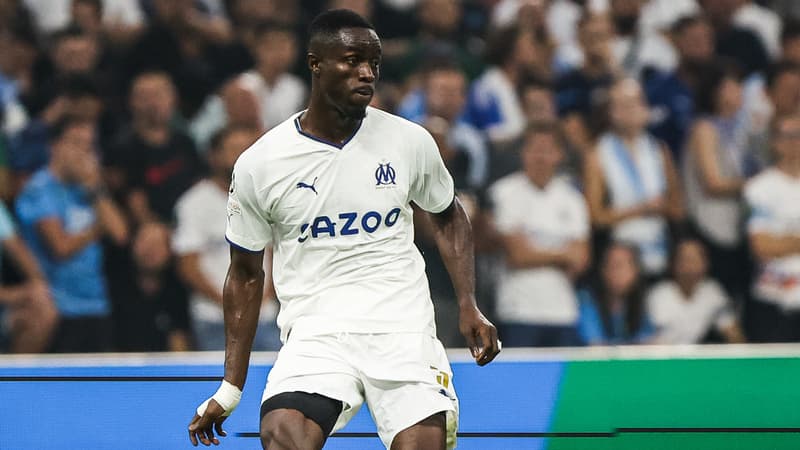 Eric Bailly avec l'OM en septembre 2022