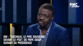 OM : "Sochaux, le pire souvenir, devant le PSG", de Pape Diouf durant sa présidence