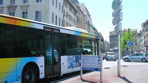 Une bus à Marseille. (Photo d'illustration)