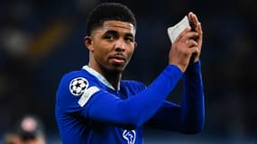 Wesley Fofana avec Chelsea en avril 2023