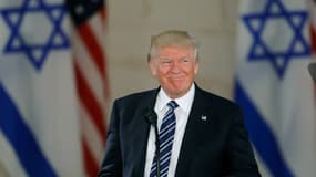 Donald Trump à Jérusalem en mai 2017.