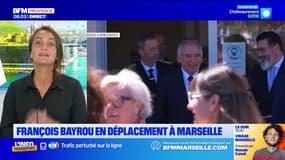 François Bayrou est en déplacement à Marseille ce lundi