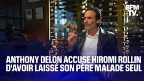 Anthony Delon affirme qu'Hiromi Rollin "laissait son père" seul malgré le manque d'autonomie de l'acteur