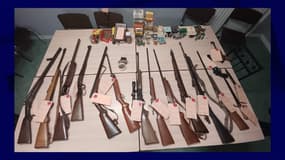Une dizaine d'armes à feu ont été découvert au domicile d'un couple à Vrigne-aux-Bois, dans les Ardennes