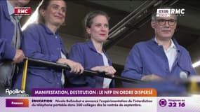 Manifestation, destitution : le NFP en ordre dispersé