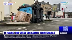 Le Havre: des agents territoriaux en grève
