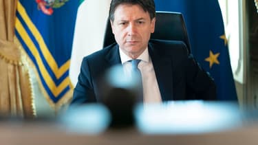 Le Premier ministre italien Giuseppe Conte