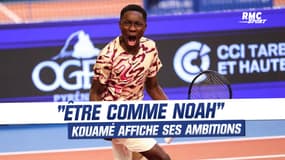 Roland-Garros : "Être comme Noah", le jeune Kouamé affiche ses ambitions