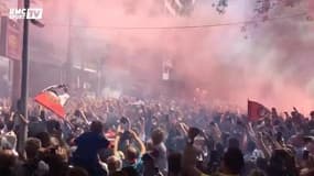 La folie à Rotterdam pour le sacre de Feyenoord
