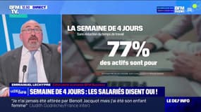 77% des actifs sont pour la semaine de 4 jours, sans réduction du temps hebdomadaire de travail