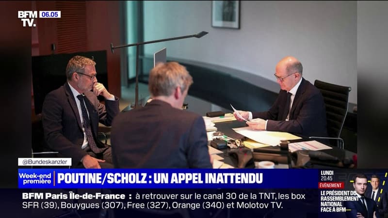 Dialogue entre Poutine et Scholz : un appel inattendu, la première depuis décembre 2022