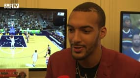 R. Gobert : "Cette année dans NBA2K, j’ai mangé un petit peu"