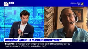 "Il faut porter le masque pour les autres": le médecin lyonnais Marcel Garrigou-Grandchamp appelle à rendre le masque obligatoire dans les lieux clos