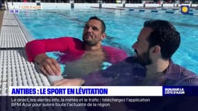 Antibes: Florent Manaudou en shooting photo au stade nautique