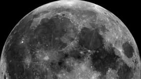 Vue de la lune. - NASA via Wikimedia Creative Commons