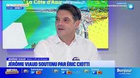 Jérôme Viaud "Je suis fier qu'Eric Ciotti me soutienne."