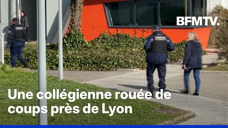Une collégienne rouée de coups après la sortie des cours près de Lyon