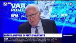 Jean-Pierre Giran, maire de Hyères, assure que sa ville a gagné en habitants