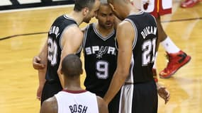 Tony Parker, Manu Ginobili et Tim Ducan