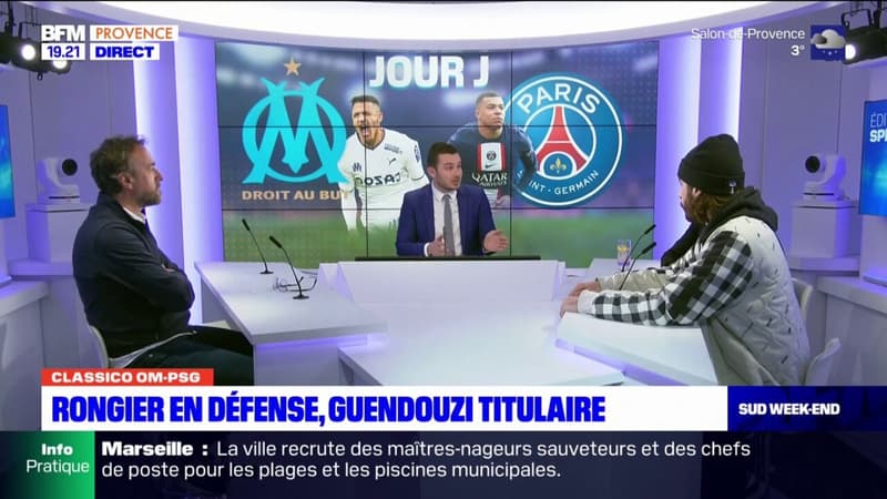 OM-PSG: Rongier en défense, Guendouzi titulaire