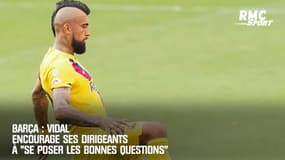Barça : Vidal encourage ses dirigeants à "se poser les bonnes questions"