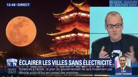 Éclairer les villes, sans électricité