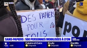 Lyon: 500 personnes manifestent pour la régularisation des sans-papiers
