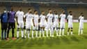 L'équipe du Gabon pour son match de la CAN face aux Comores le 10 janvier 2022