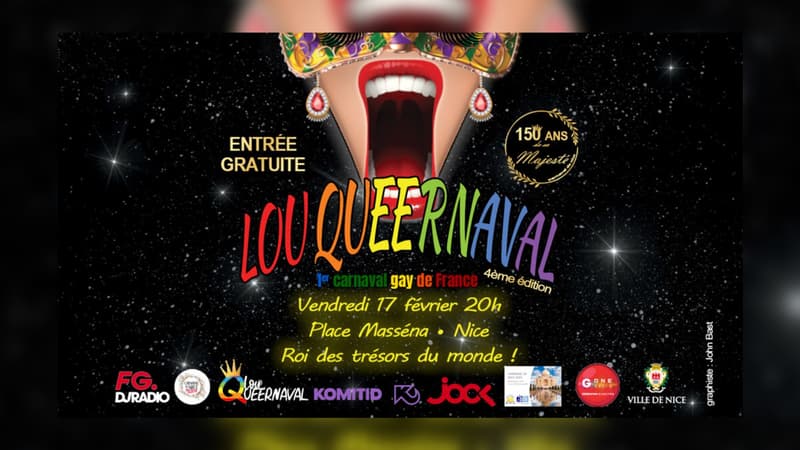 Carnaval de Nice: après trois ans d'absence, le Lou Queernaval fait son retour ce vendredi