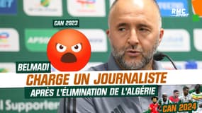 Mauritanie 1-0 Algérie : Belmadi charge un journaliste après l’élimination des Fennecs