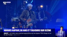  À 90 ans, Hugues Aufray a fêté ses 70 ans de carrière sur scène