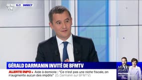 Prélèvement à la source: "Nous avons récupéré un milliard d'euros en faisant payer les phobiques administratifs" (Gérald Darmanin)