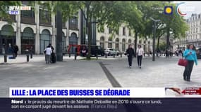 Lille: l'état de la place des Buisses se dégrade