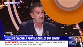 Conclave sur les retraites: "Cette réforme, on n'en veut pas", indique Frédéric Souillot, secrétaire général FO