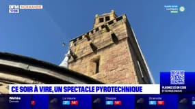 Calvados: spectacle pyrotechnique à Vire