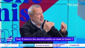 Faut-il réserver des marchés publics au made in France ? "On a ouvert les marchés à une concurrence étrangère déloyale." s'indigne Périco Légasse.