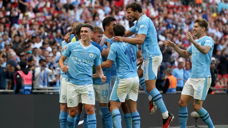 Célébration Manchester City