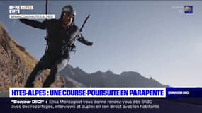 Baptiste Chandelier offre une course-poursuite en parapente